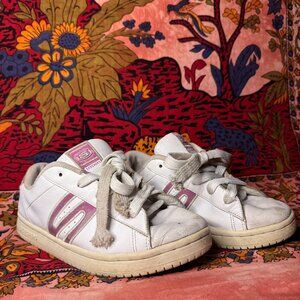 Vintage Y2k Pink and White Chunky Skechers